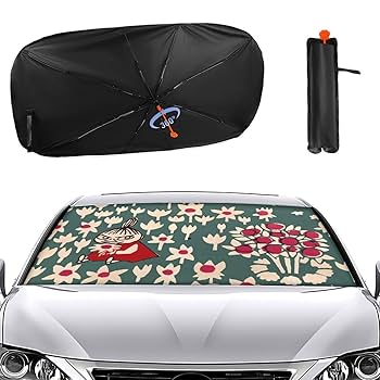 Amazon | ムーミン リトルミイ サンシェード 車 フロント